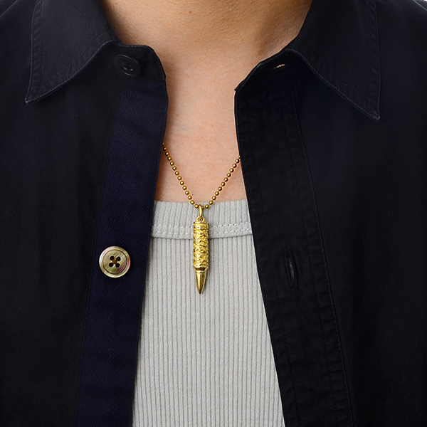 ブラスネックレス