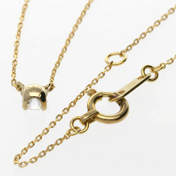 イエローゴールドネックレス