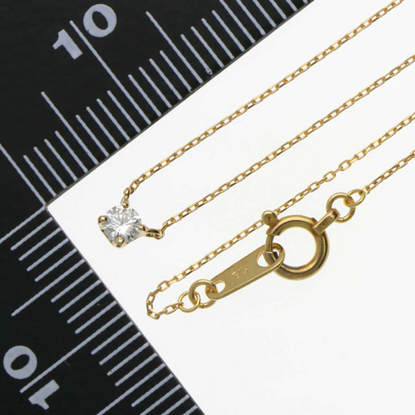 イエローゴールドネックレス