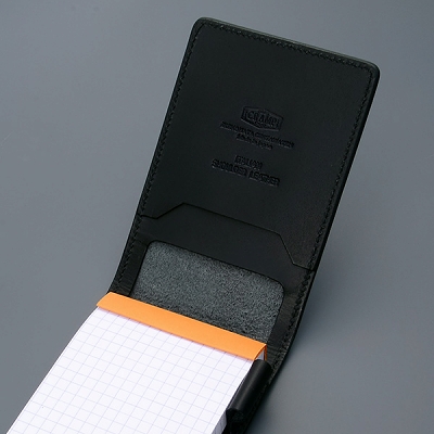 革婚式(結婚3年目) ボールペン&メモ帳ケースセット 名入れ対応 即日出荷 送料無料 男性向け