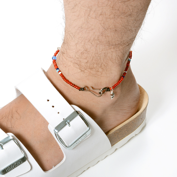 ビーズアンクレット