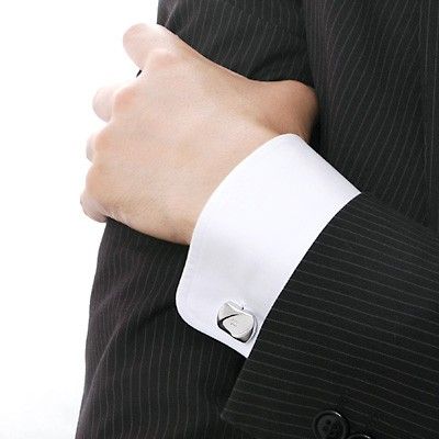 ブラスカフス&タイピンセット