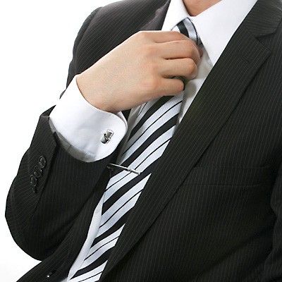 ブラスカフス&タイピンセット