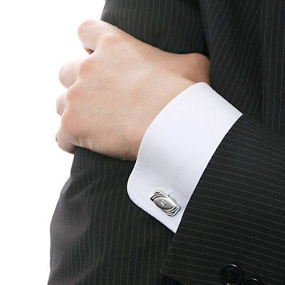 シルバーカフス&タイピンセット