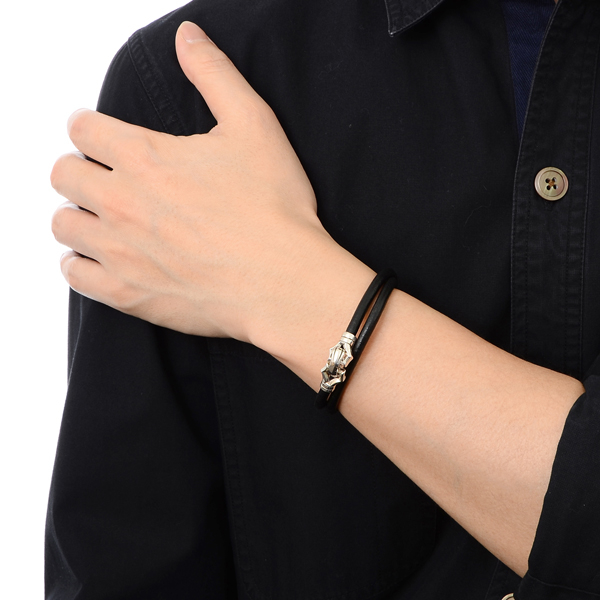 レザーペアブレスレット