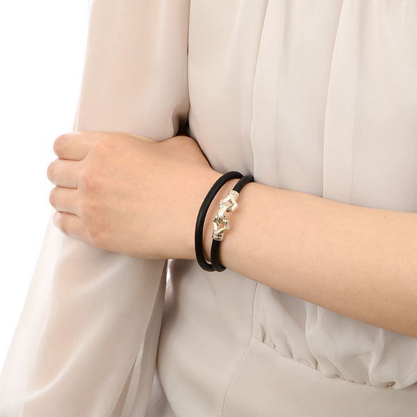 レザーペアブレスレット