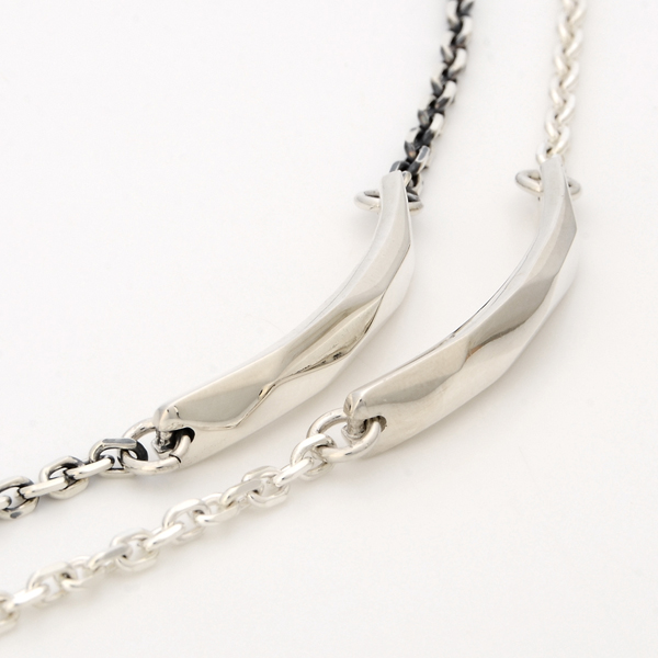 シルバーペアブレスレット