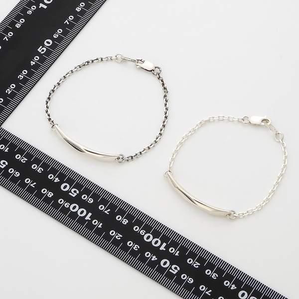 シルバーペアブレスレット