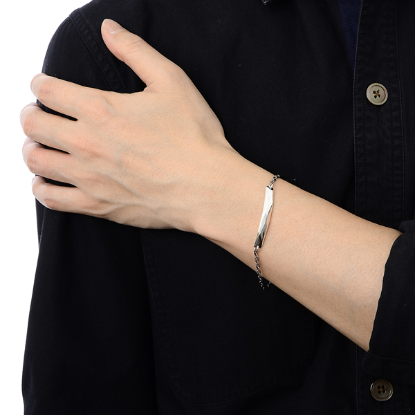 シルバーペアブレスレット