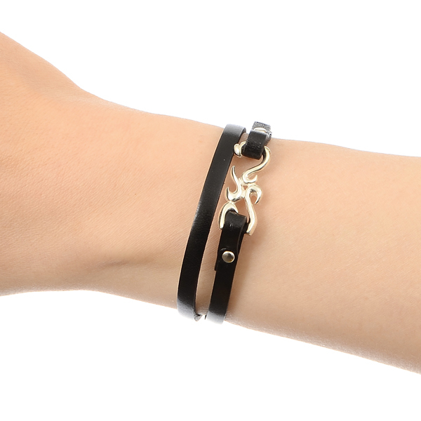 レザーペアブレスレット