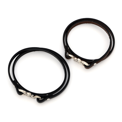 レザーペアブレスレット