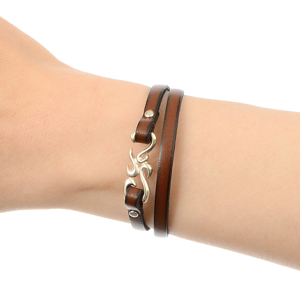 レザーペアブレスレット