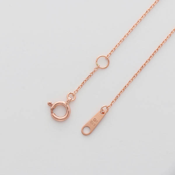 ピンクゴールドブレスレット