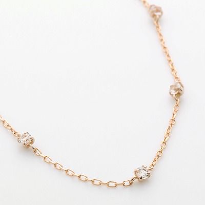 ピンクゴールドブレスレット