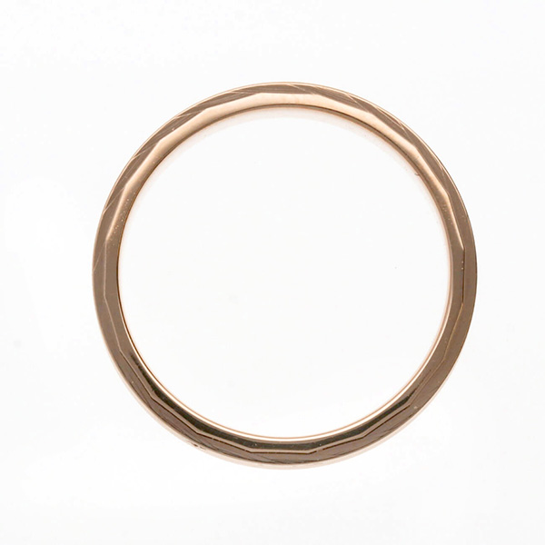 ピンクゴールドマリッジリング