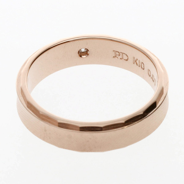 ピンクゴールドマリッジリング