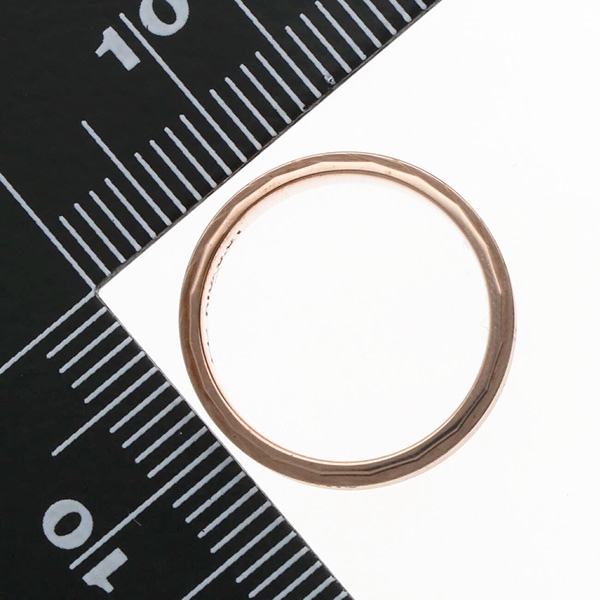 ピンクゴールドマリッジリング