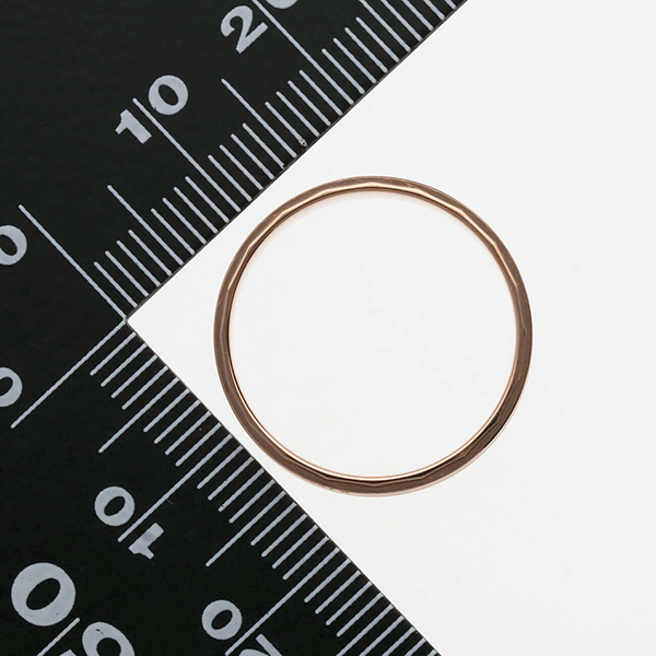 ピンクゴールドマリッジリング