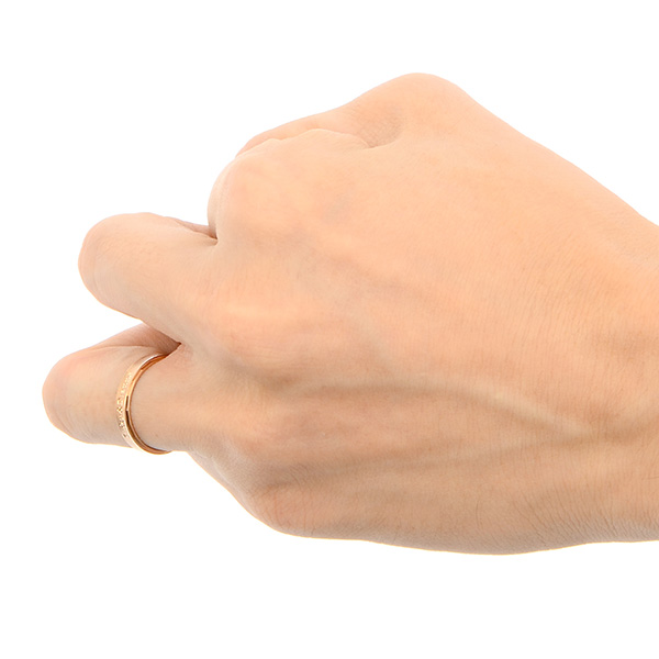 ピンクゴールドマリッジリング