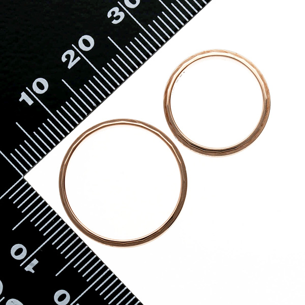 ピンクゴールドマリッジリング