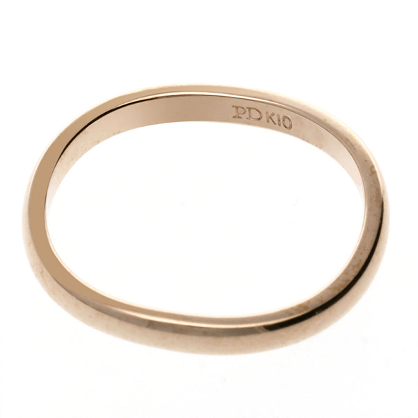 ピンクゴールドマリッジリング