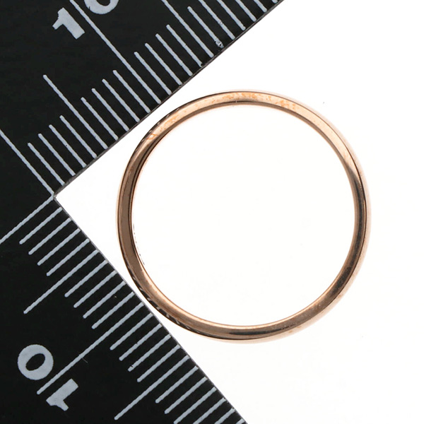 ピンクゴールドマリッジリング