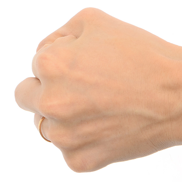 ピンクゴールドマリッジリング