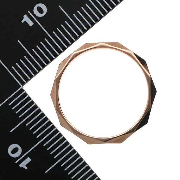 ピンクゴールドマリッジリング