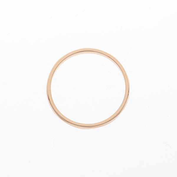 ピンクゴールドリング