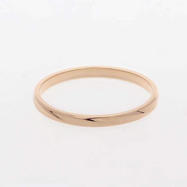 ピンクゴールドリング