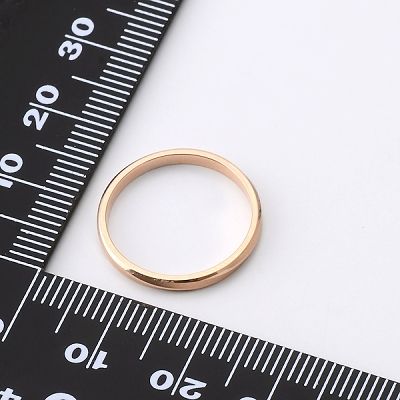 ピンクゴールドリング