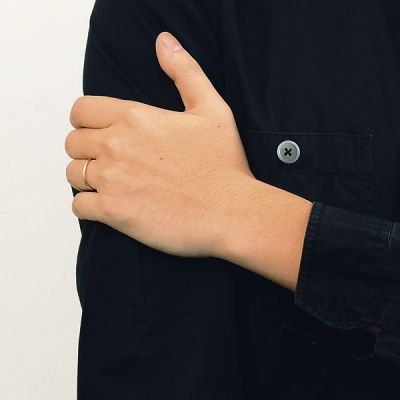 ピンクゴールドペアリング