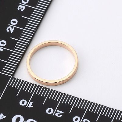 ピンクゴールドリング