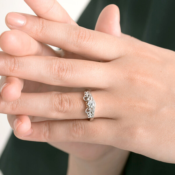 プラチナエンゲージリング