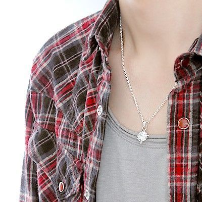 シルバーネックレス