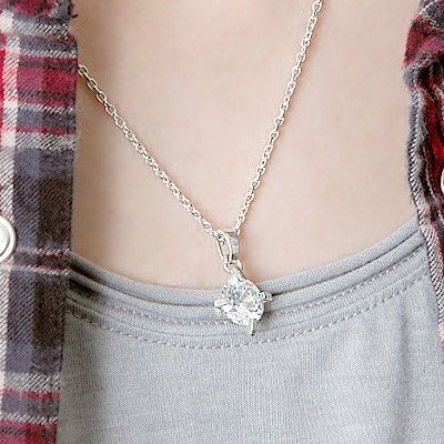 シルバーネックレス