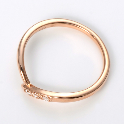 ゴールドピンキーリング