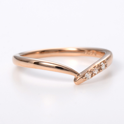 ゴールドピンキーリング