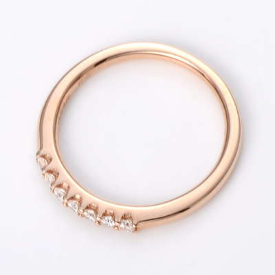 ゴールドピンキーリング