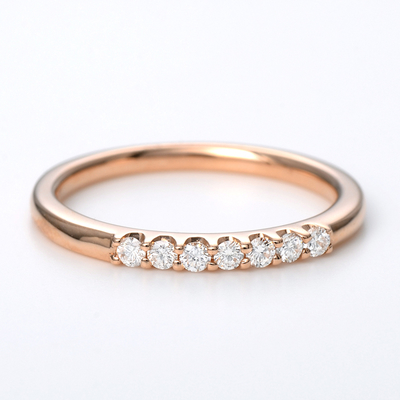 ゴールドピンキーリング