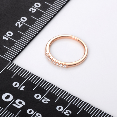 ゴールドピンキーリング