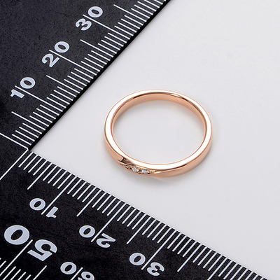 ホワイトゴールドリング