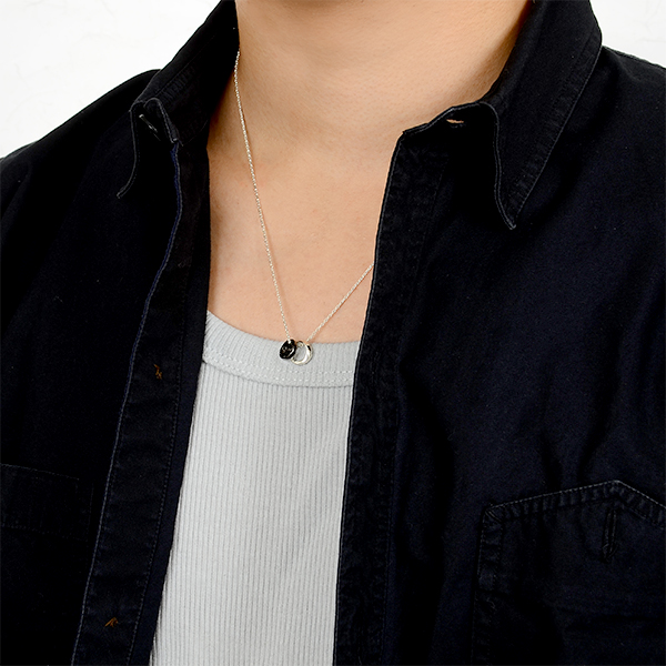 シルバーネックレス