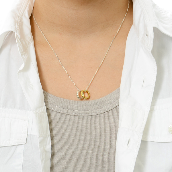 シルバーネックレス