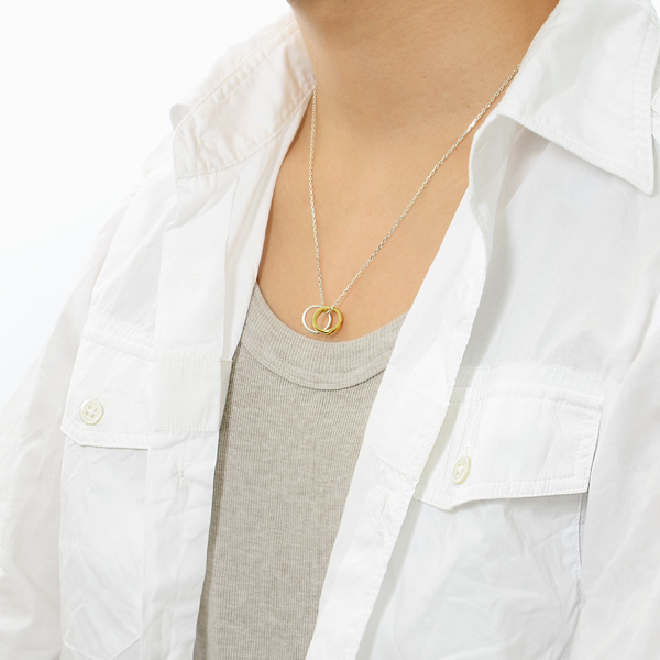 シルバーネックレス