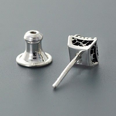 シルバースタッドピアス(片耳用)