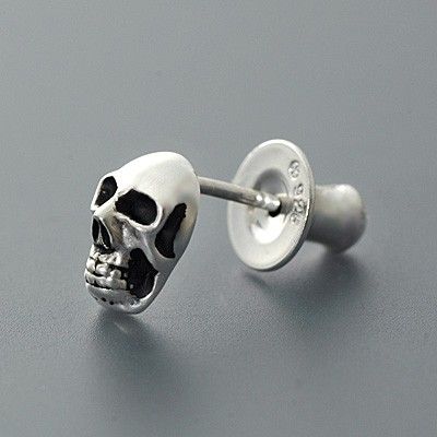 シルバースタッドピアス(片耳用)