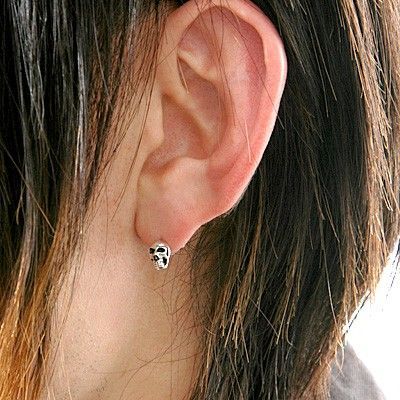 シルバースタッドピアス(片耳用)