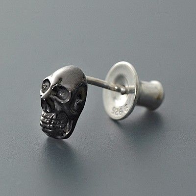 シルバースタッドピアス(片耳用)