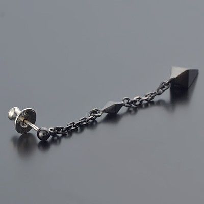 シルバースタッドピアス(片耳用)